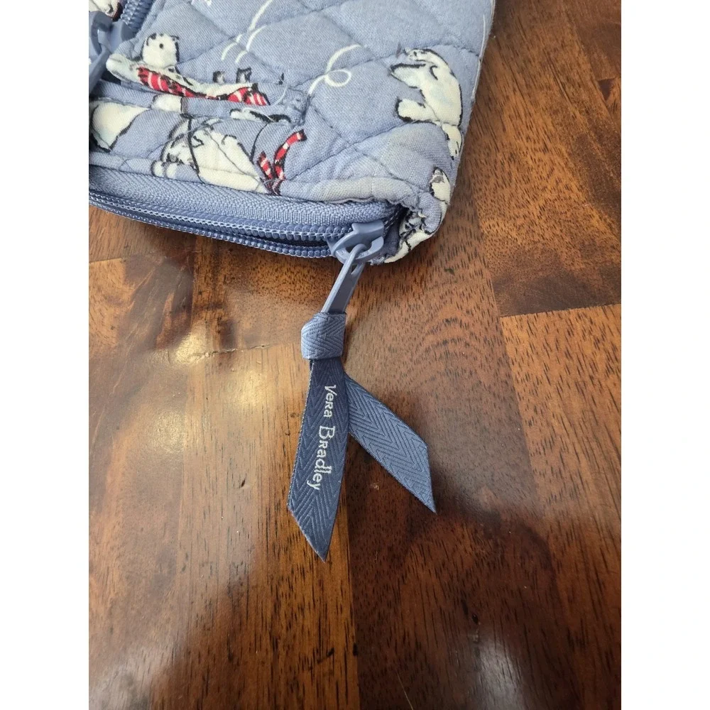 Vera Bradley Women's Passport Wallet Polar Bear Snow Hare Pattern